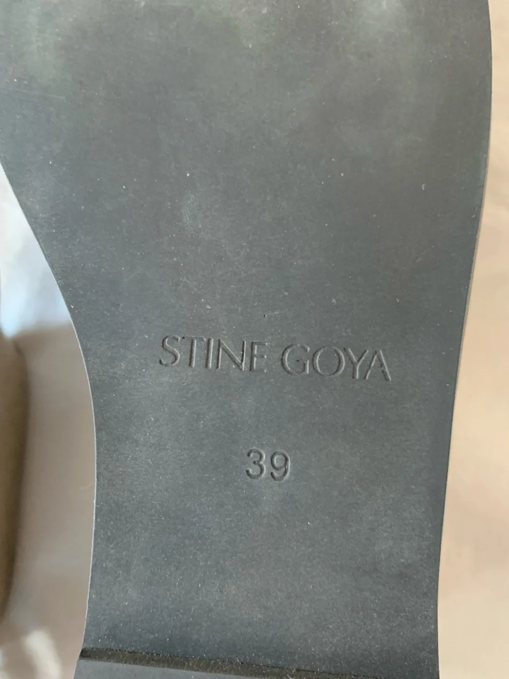 STINE GOYA black mesh 'SGReelo Ballerina Shoes'